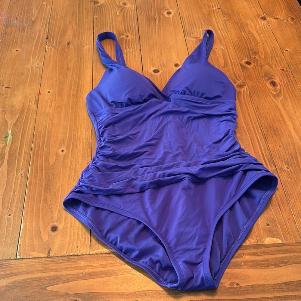 Women’s Purple One-Piece Swimsuit‎ size 14
